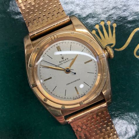 yellow gold rolex bubbleback reference 3372|Rolex Bubble Back .